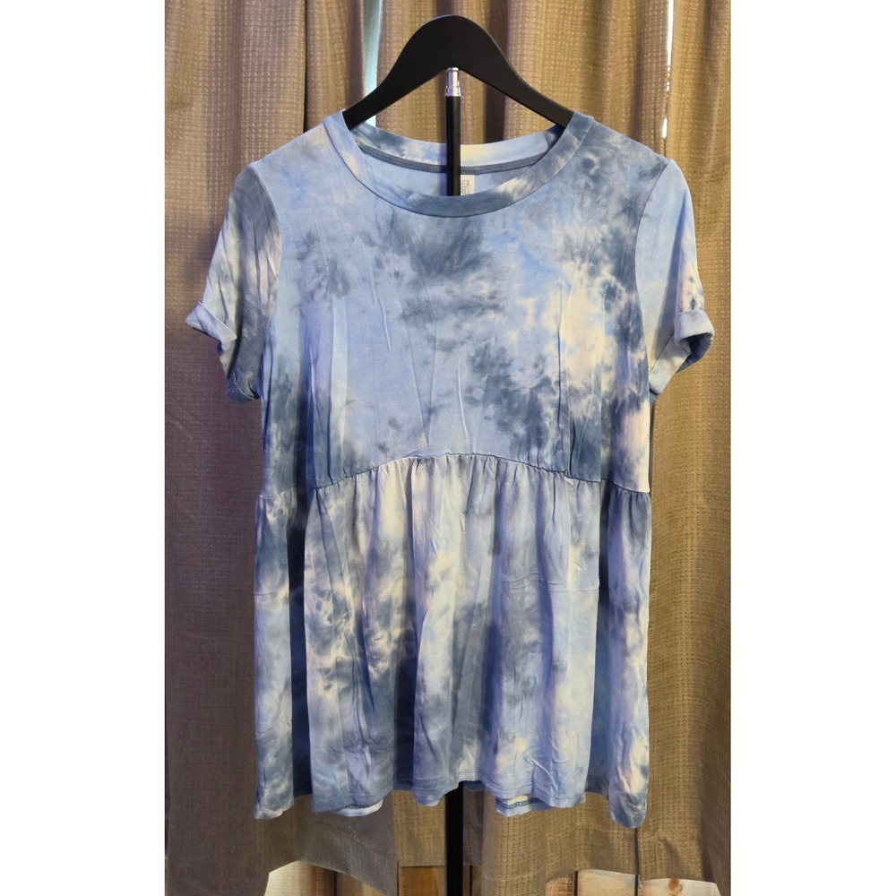Time and Tru Maternity Babydoll Short Sleeve T-Shirt Womens Size Small (4-6)